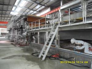 2011年2月，嵊州天宇紙業(yè)4000/350普瓦紙機(jī)順利出紙
